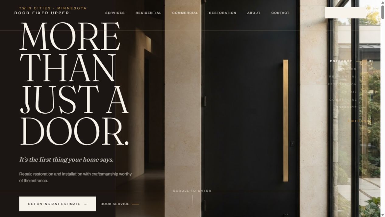 Door Fixer Upper horizontal homepage preview