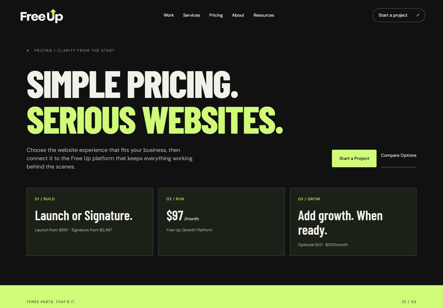 Pricing preview